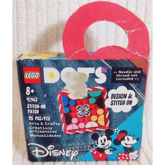 LEGO 41963 Disney Mickey and Minnie Mouse Stitch-On Patch DOTS Sealed/New - Picture 2 of 13